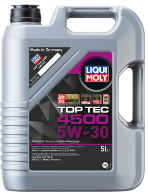 Motorový olej Liqui Moly Top Tec 4500 5W-30, 5L