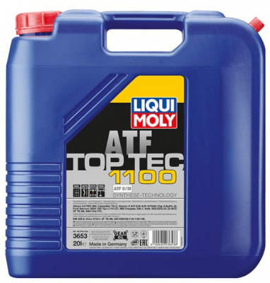 Převodový olej Liqui Moly Top Tec ATF 1100, 20L