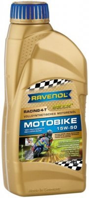 Motorový olej Ravenol Racing Motobike 4T 15W-50, 1L