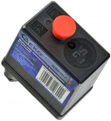 Tlakový spínač - presostat 240V, maximální tlak 12 bar GEKO G80307