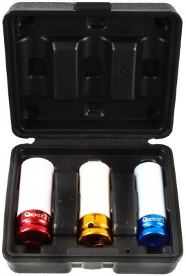 Sada úderových hlavic 1/2", krytka na ALU, 17 - 21 mm GEKO G10510