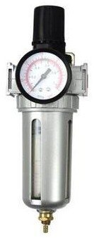 Regulátor tlaku vzduchu 1/4" s mazáním GEKO G01177