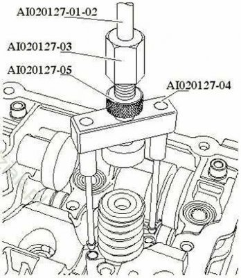 QUATROS Stahovák vstřikovačů, vstřiku diesel VAG (VW) TDi PD, Cr QS20347
