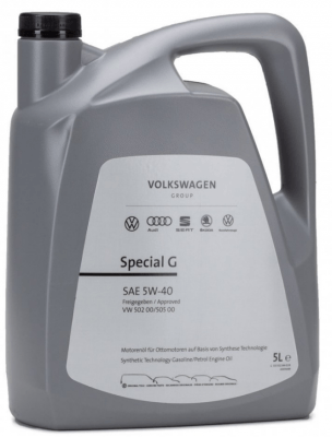 Motorový olej VAG Special G 5W-40, 5L