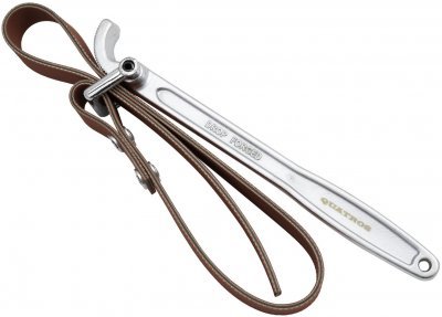 QUATROS Klíč na olejové filtry s pásem nastavitelný do 220mm QS60611
