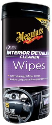 Meguiar's Quik Interior Detailer Wipes, 25ks