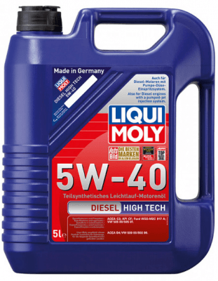 Motorový olej Liqui Moly Diesel High Tech 5W-40, 5L