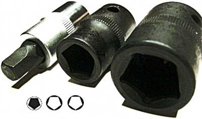 QUATROS Sada 5-ti hranných nástrčných klíčů na brzdové třmeny QS70401