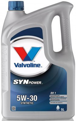 Motorový olej Valvoline SynPower DX1 5W-30, 5L