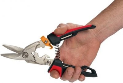 Fiskars převodové nůžky na plech PowerGear, levé