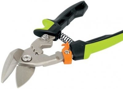 Fiskars převodové nůžky na plech PowerGear, offsetové pravé