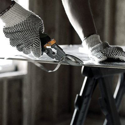 Fiskars převodové nůžky na plech PowerGear, pravé