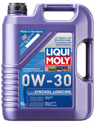 Motorový olej Liqui Moly Synthoil Longtime 0W-30, 5L