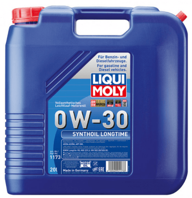 Motorový olej Liqui Moly Synthoil Longtime 0W-30, 20L