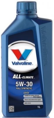Motorový olej Valvoline All-Climate C2/C3 5W-30, 1L