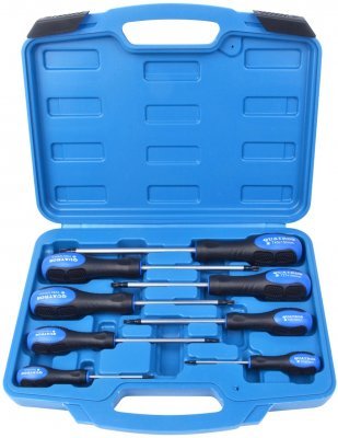 QUATROS TORX sada 8 šroubováků T8-T40 QS14925