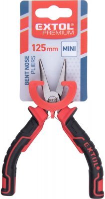 Kleště půlkulaté zahnuté mini, 125mm EXTOL PREMIUM