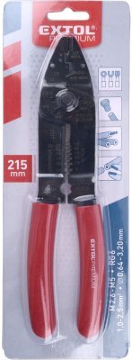 Kleště lisovací/krimpovací na konektory, 215mm EXTOL PREMIUM