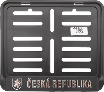 Compass podložka pod SPZ - moto ČR 3D