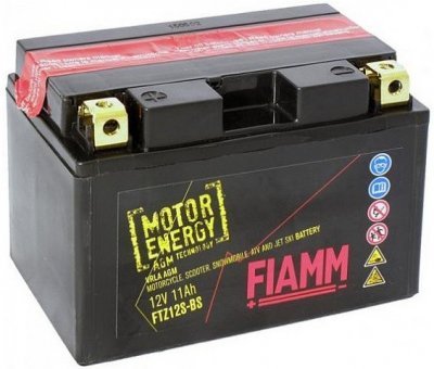 Motobaterie Fiamm Motorenergy AGM 12V, 11Ah, FTZ12S-BS