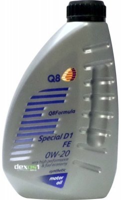 Motorový olej Q8 Formula Special D1 FE 0W-20, 1L