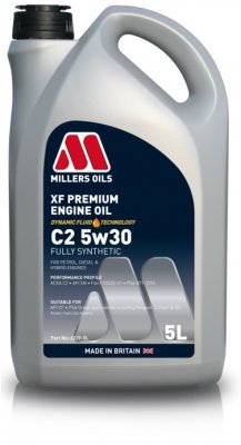 Motorový olej Millers Oils XF Premium C2 5W-30, 5L