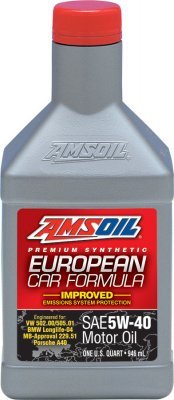 Motorový olej Amsoil European Car Formula Improved 5W-40, 946ml