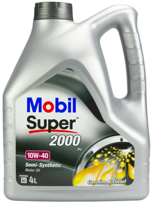Motorový olej Mobil Super 2000 X1 10W-40, 4L