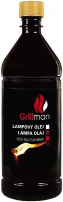 Grillman Lampový olej čirý, 1L