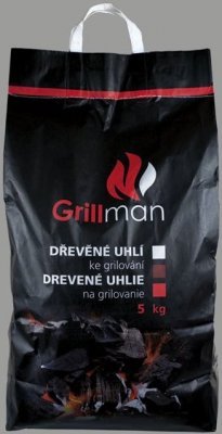 Grillman Dřevěné uhlí 5kg