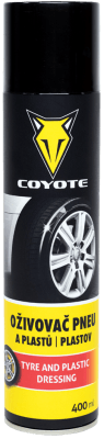 Coyote Oživovač pneu a plastů, 400ml