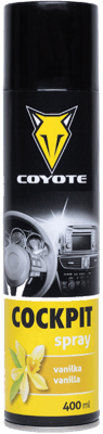Coyote Cockpit spray - vanilka, 400ml