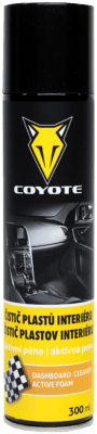 Coyote Aktivní čistič plastů interiéru, 300ml