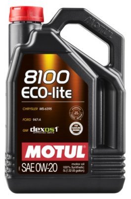 Motorový olej Motul 8100 ECO-LITE 0W-20, 4L