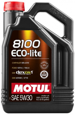 Motorový olej Motul 8100 ECO-LITE 5W-30, 5L