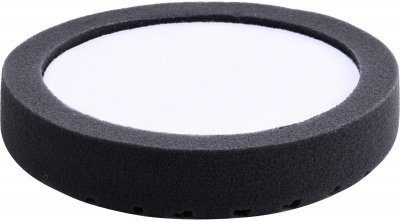 Kotouč leštící pěnový, diamantový vzor, T10, černý, ⌀180x35mm, zapuštěný suchý zip ⌀150mm EXTOL PREMIUM