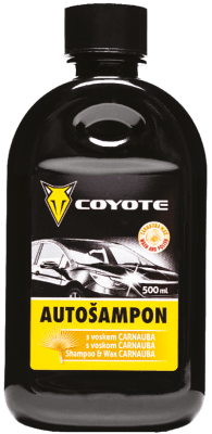 Coyote Autošampon s voskem, 500ml