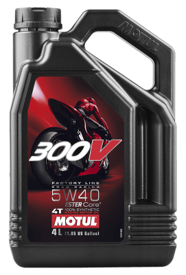 Motorový olej Motul 300V 4T Factory Line Road Racing 5W-40, 4L