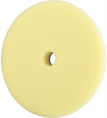 Kotouč leštící pěnový, orbitální, T80, žlutý, ⌀150x25mm, suchý zip ⌀127mm EXTOL PREMIUM