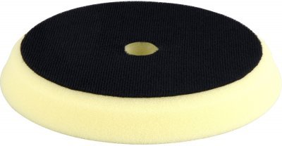 Kotouč leštící pěnový, orbitální, T80, žlutý, ⌀150x25mm, suchý zip ⌀127mm EXTOL PREMIUM