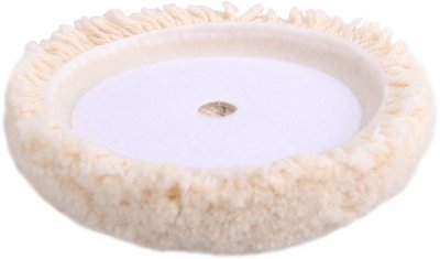 Kotouč leštící vlněný, T240, ⌀190mm, 4ply 100% vlna, suchý zip ⌀150mm EXTOL PREMIUM