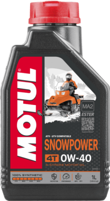 Motorový olej Motul Snowpower 4T 0W-40, 1L