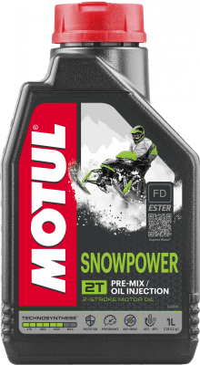Motorový olej Motul Snowpower 2T, 1L
