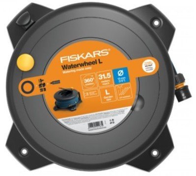 Fiskars buben s hadicí Solid M 13 mm (1/2"), dosah 21,5 m