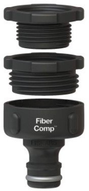 Fiskars spojka ke kohoutku FiberComp, multi G1/2” / G3/4” / G1”