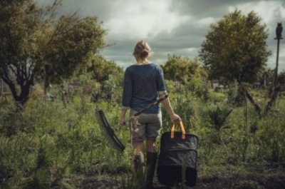 Fiskars koš zahradní Ergo M, 175 l