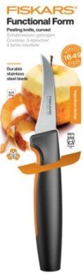 Fiskars loupací nůž se zahnutou čepelí Functional Form 7 cm