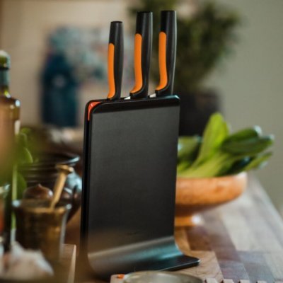 Fiskars plastový blok se třemi noži Functional Form