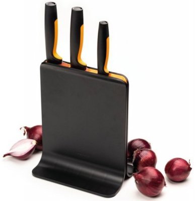 Fiskars plastový blok se třemi noži Functional Form