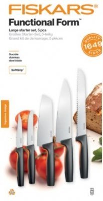 Fiskars velká startovací sada s 5 noži Functional Form